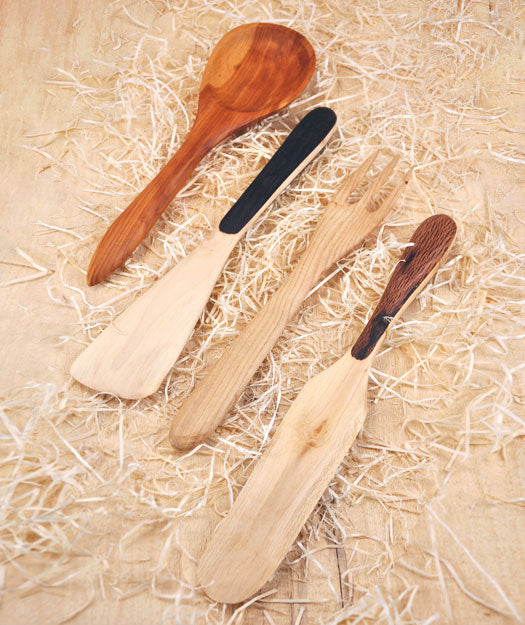 Pack de Utensilios de Cocina | Sartén + cucharón + tenedor + repostería