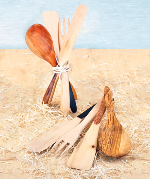 Pack de Utensilios de Cocina | Sartén + cucharón + tenedor + repostería