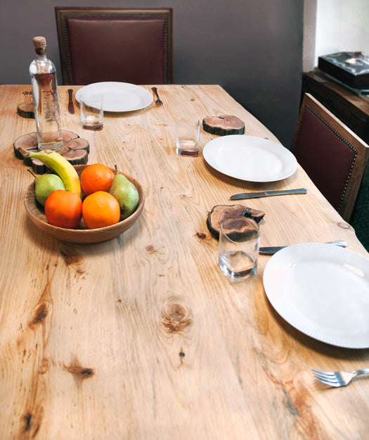 Mesa de comedor de madera maciza | Ofta