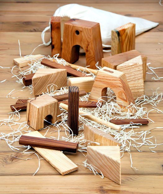 Juego de construcción de Madera | Bloko