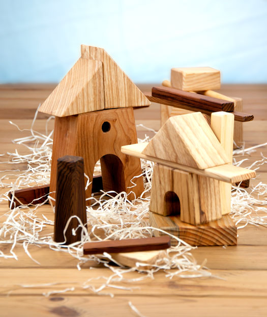 Juego de construcción de Madera | Bloko