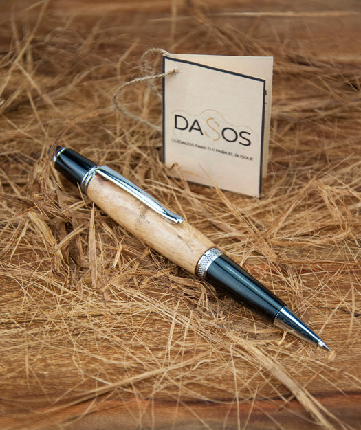 Bolígrafo de Madera | Leo Táctil - Dasos productos naturales