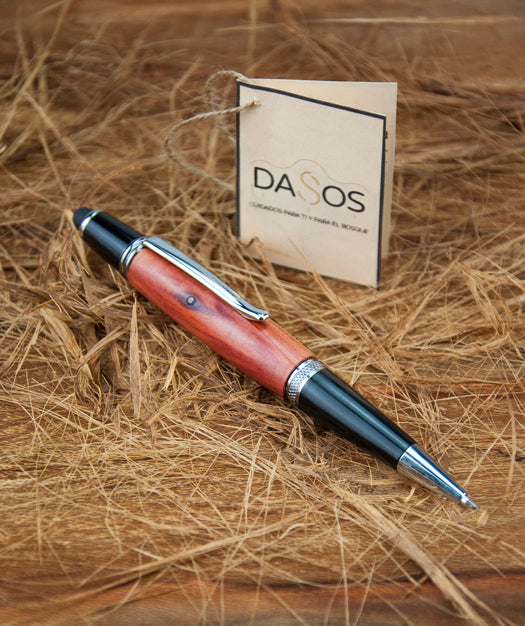 Bolígrafo de Madera | Leo Táctil - Dasos productos naturales