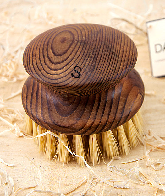 Cepillo de madera para masaje