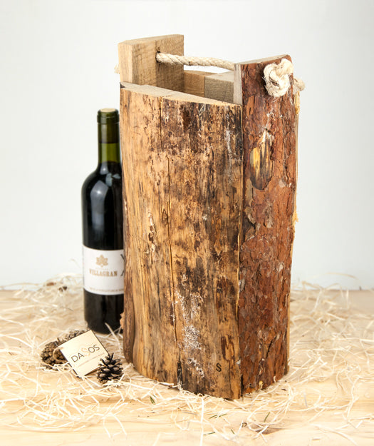 Caja para vino | Detalo 2 botellas - Dasos productos naturales