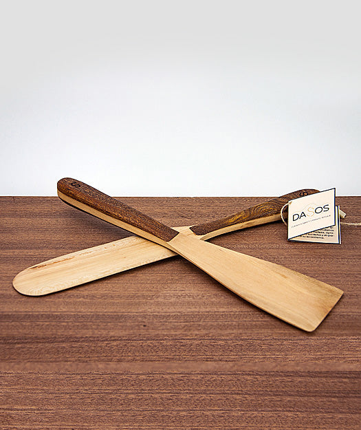 Juego de paletas de cocina, hechas a mano en madera de moral