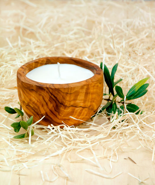 Vela cuenco de Madera | Lumo