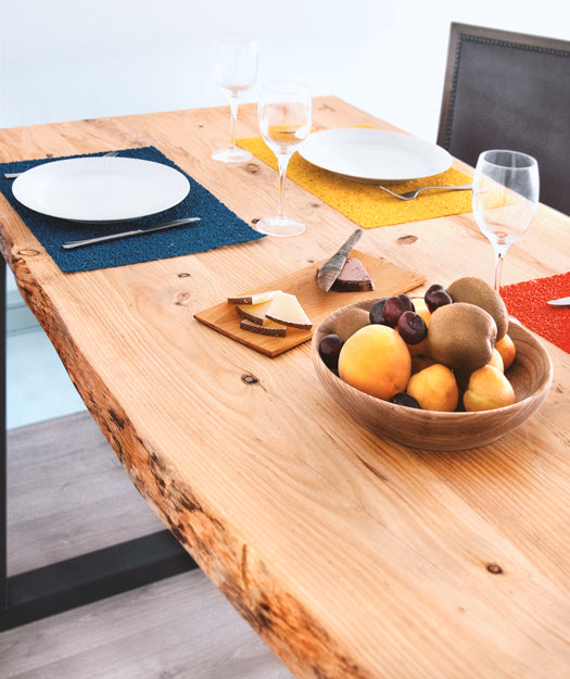 Mesa de comedor de madera maciza | Ofta