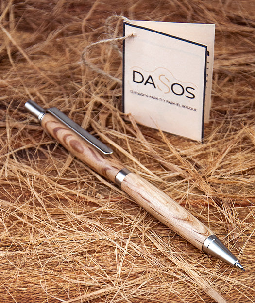 Portaminas de madera de encina