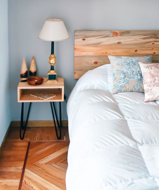 Mesilla de noche de madera | Flanka