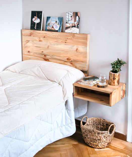 Mesilla de noche de madera | Flanka