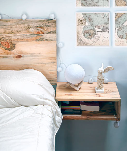 Mesilla de noche de madera | Flanka