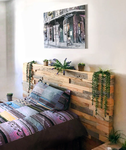 Cabeceros: complementa tu cama de madera