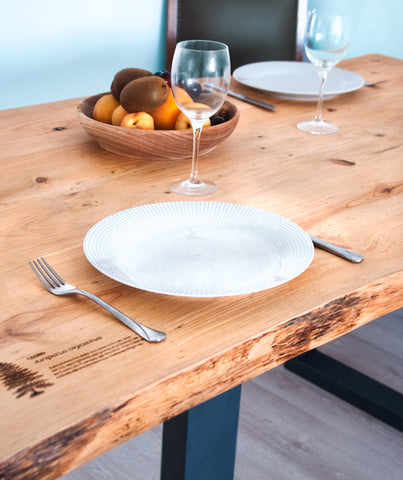 Mesa de comedor de madera maciza | Ofta